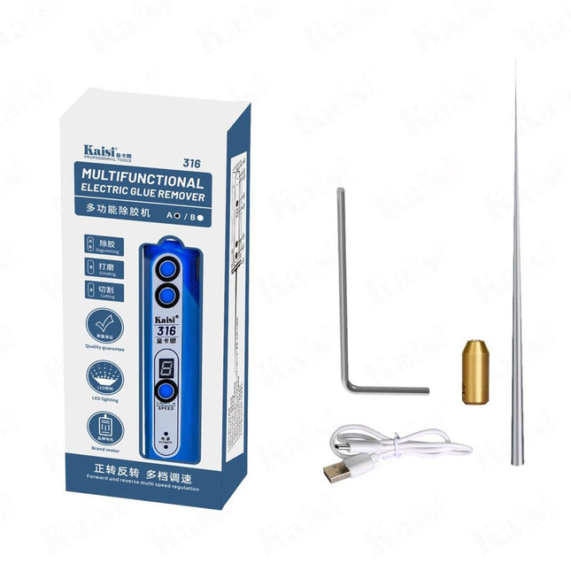 Adjustable Electric Glue Remover With Led Light - Kaisi 316A