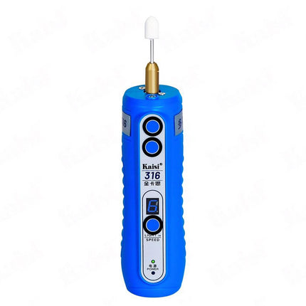 Electric Polish Glue Remover With Led Light - Kaisi 316B