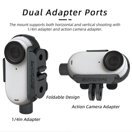 Insta360 Go 3 Protective Frame Cage Mounting Brackets Housing Case