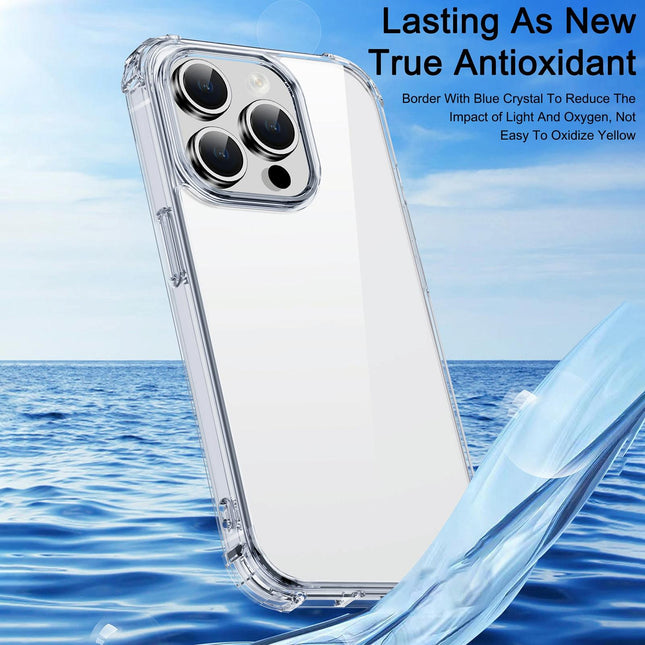 Crystal Clear Shockproof Phone Case For Iphone 15 By Ipaky