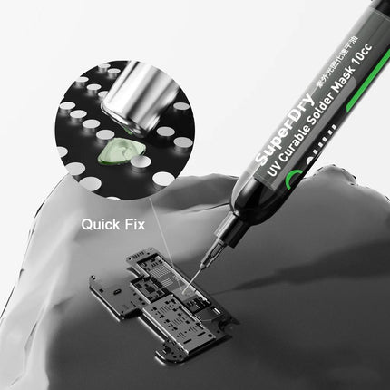 Super Dry Uv Curable Solder Mask - 10Cc