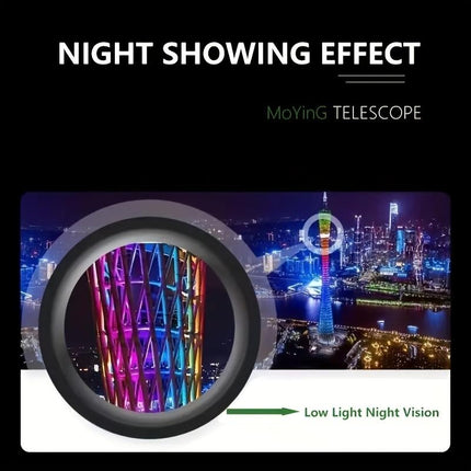 High Power 12X Hd Monocular Telescope - 2000X25 3.6 Inch