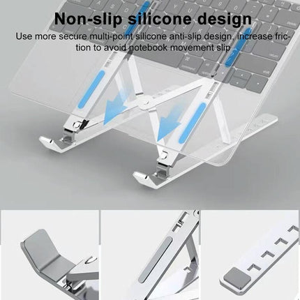 Lenovo Thinkplus Folding Laptop Stand - Silver