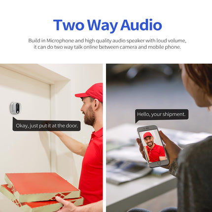 Smart Wifi Door Viewer With Wide-Angle Pir & Night Vision 1080P 4.3 Inch Dingdong Photo