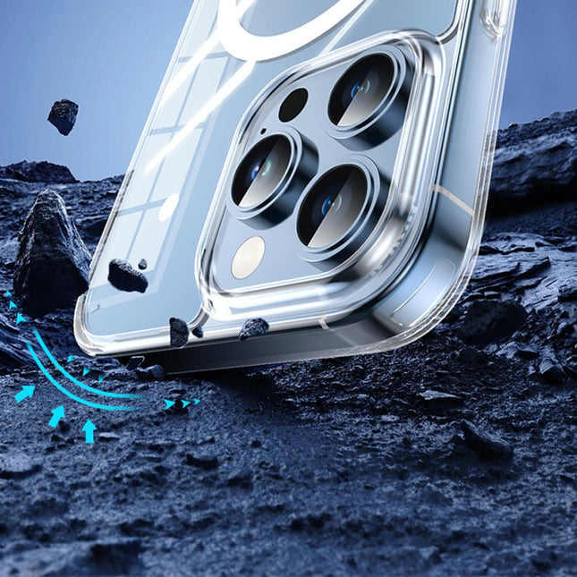 Totudesign Crystal Shield Magsafe Magnetic Case For Iphone 15