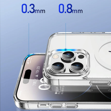 Totudesign Crystal Shield Magsafe Magnetic Case For Iphone 15