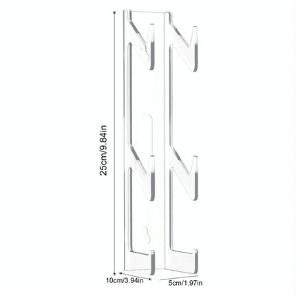 Acrylic Wall Mount For Game Controller And Headphones