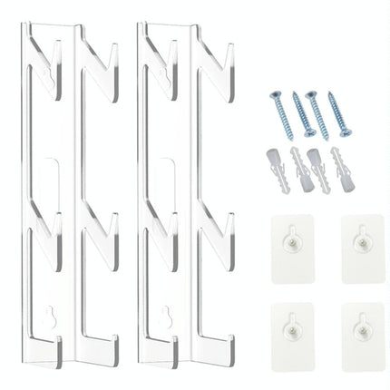 Acrylic Game Controller And Headphone Wall Mount - Set Of 2