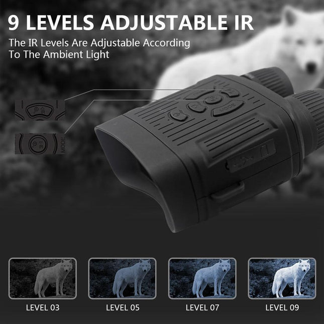 2.7K Hd Infrared Night Vision Binocular For Outdoor Hunting