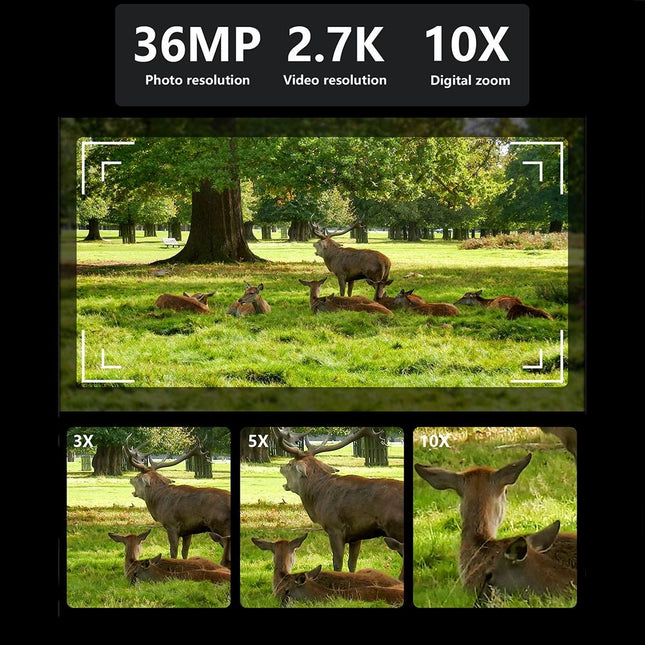 2.7K Hd Infrared Night Vision Binocular For Outdoor Hunting