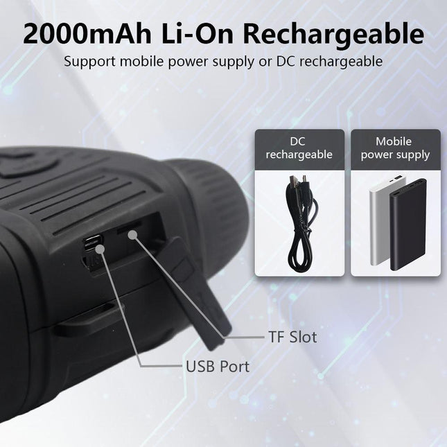 2.7K Hd Infrared Night Vision Binocular For Outdoor Hunting