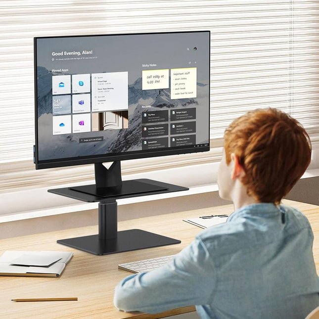 Aluminum Computer Screen Bracket - Black By Lenuo