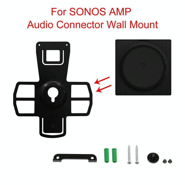 Wall Mount Bracket For Sonos Amp - Black