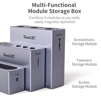 Versatile Aluminum Modular Storage Box By Qianli - Icube