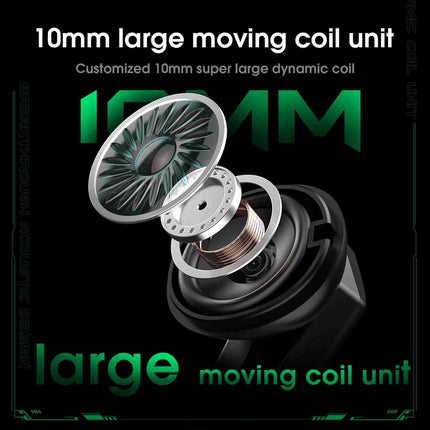 Wireless Bluetooth Earphones With Mic - Black