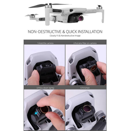 Dji Mavic Mini / Mini 2 Drone With Mm Fi9250 Lens Filter