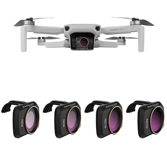 4-In-1 Drone Lens Filter For Dji Mavic Mini / Mini 2 - Mm Fi9256