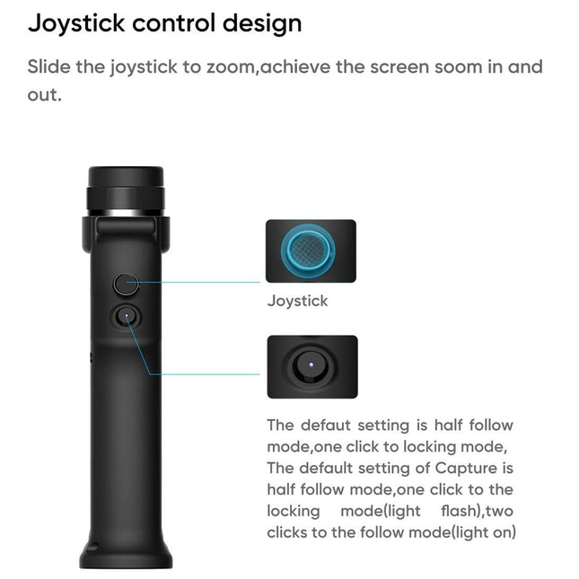 Capture1 Outdoor Video Gimbal Stabilizer - Black