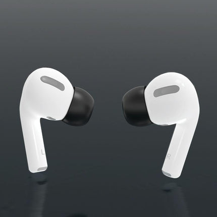 6 Pairs Wireless Earphone Earplugs For Airpods Pro With Storage Box - White