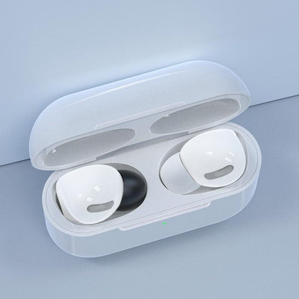6 Pairs Wireless Earphone Earplugs For Airpods Pro With Storage Box - White
