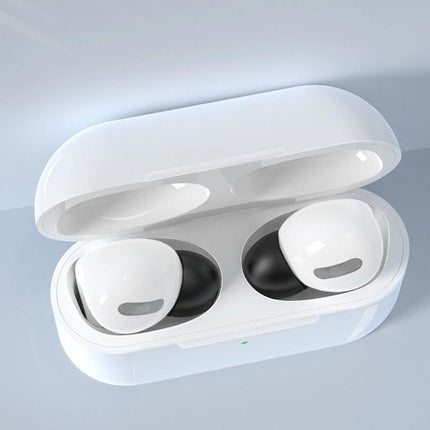 6 Pairs Wireless Earphone Earplugs For Airpods Pro With Storage Box - White