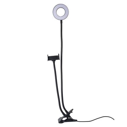Adjustable 3.5 Live Broadcast Led Fill Light With Phone Clamp