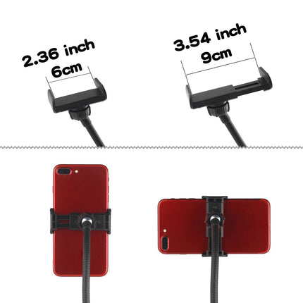 Adjustable 3.5 Live Broadcast Led Fill Light With Phone Clamp