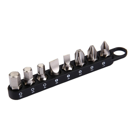 9-In-1 Thin Ratchet Wrench Set - Straight