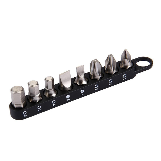 9-In-1 Thin Ratchet Wrench Set - Straight
