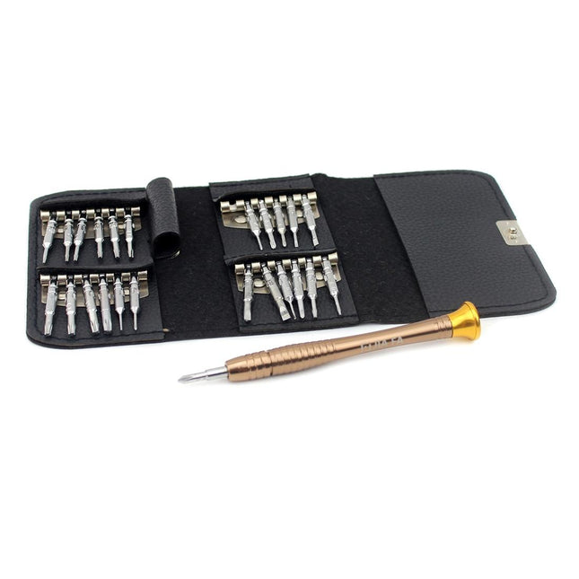 24-In-1 Professional Screwdriver Set With Carrying Bag