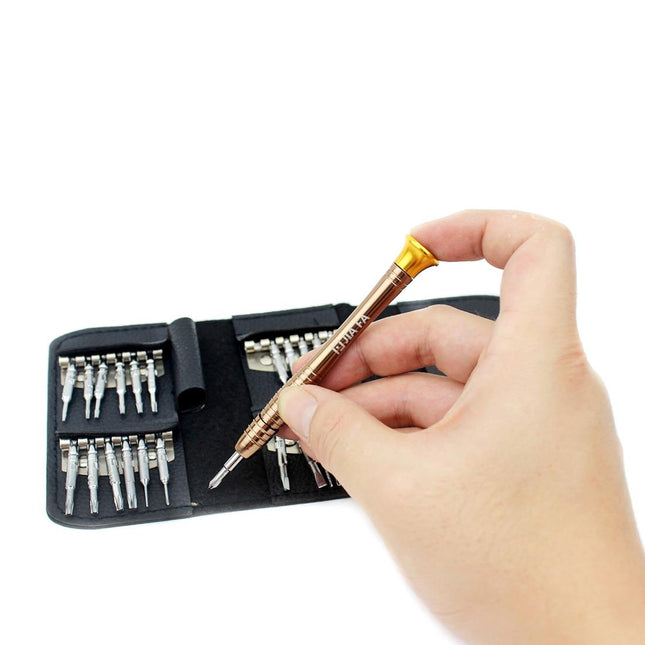24-In-1 Professional Screwdriver Set With Carrying Bag