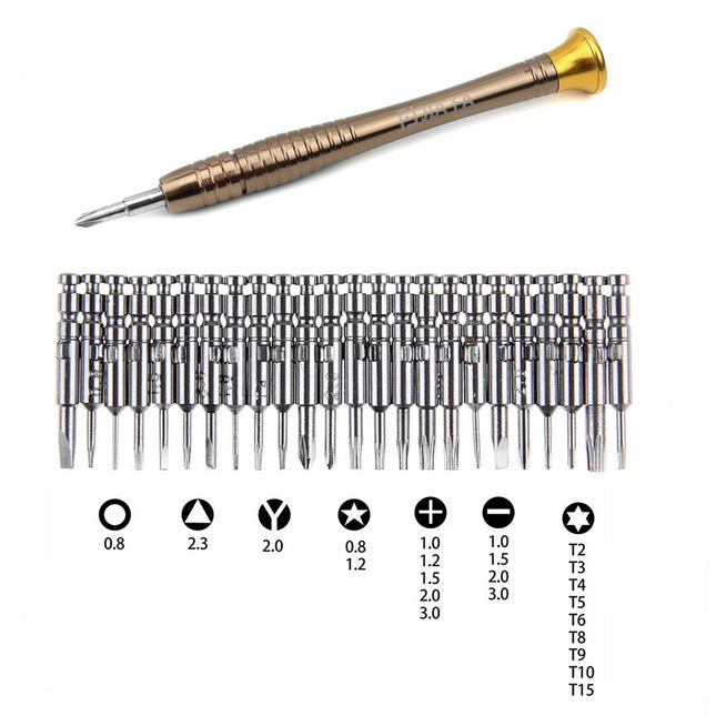 24-In-1 Professional Screwdriver Set With Carrying Bag
