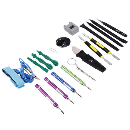 Professional Screwdriver Repair Kit For Iphone 7 / 7 Plus With Leather Handbag