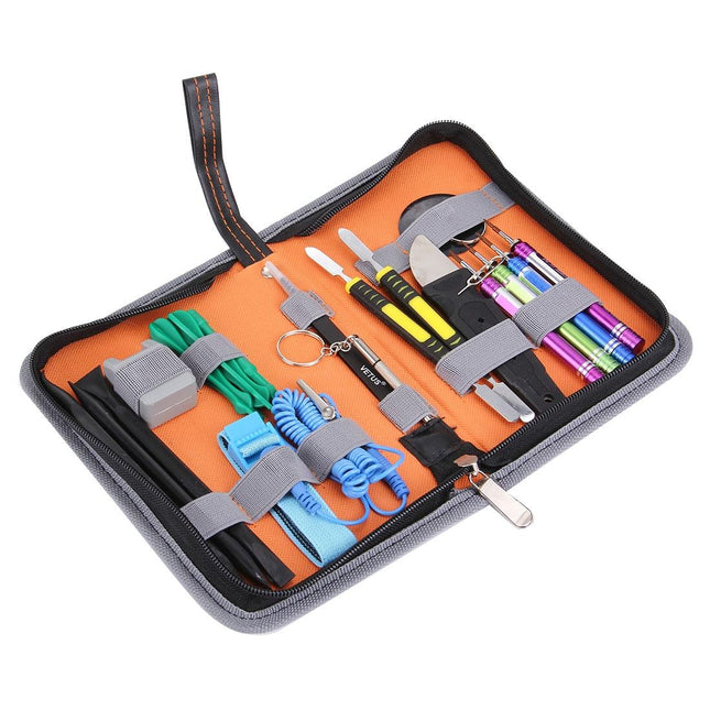 Professional Screwdriver Repair Kit For Iphone 7 / 7 Plus With Leather Handbag
