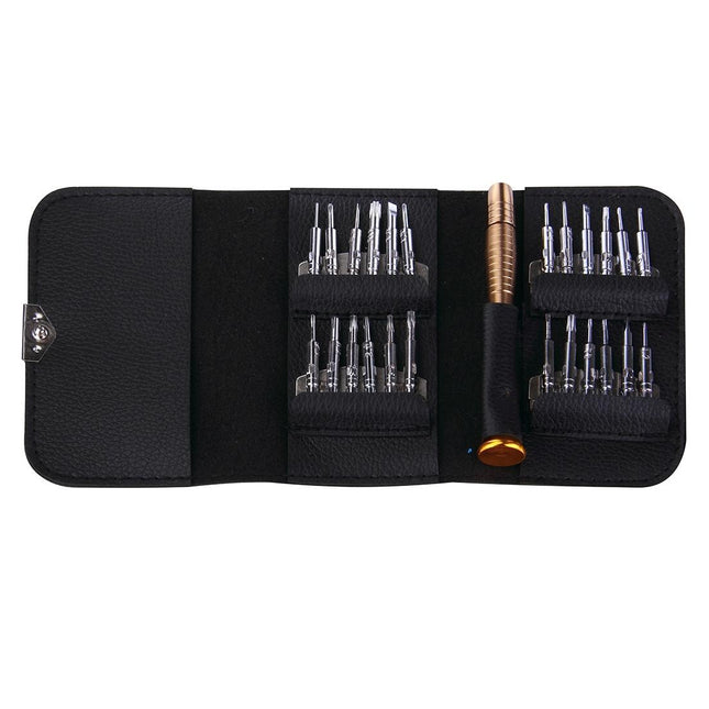 Universal 25-In-1 Screwdriver For Smartphones Cameras Laptops Watches Glasses
