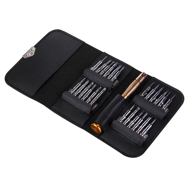 Universal 25-In-1 Screwdriver For Smartphones Cameras Laptops Watches Glasses