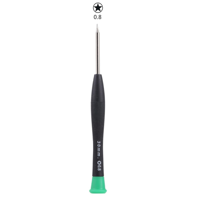 Jf-614 Mobile Phone Repair Tool - 0.8 Five Star Screwdriver Green