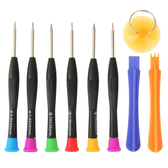 9-In-1 Iphone Repair Tool Kit For 6 / 6S / 5 / 5S - Professional Screwdriver Set