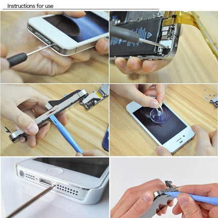 9-In-1 Iphone Repair Tool Kit For 6 / 6S / 5 / 5S - Professional Screwdriver Set