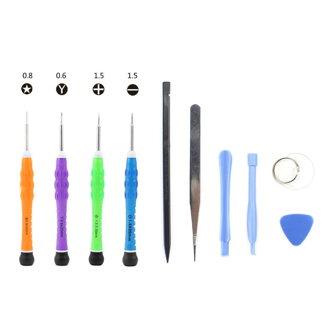 10-In-1 Repair Tool Set For Iphone And Samsung - Jf 612
