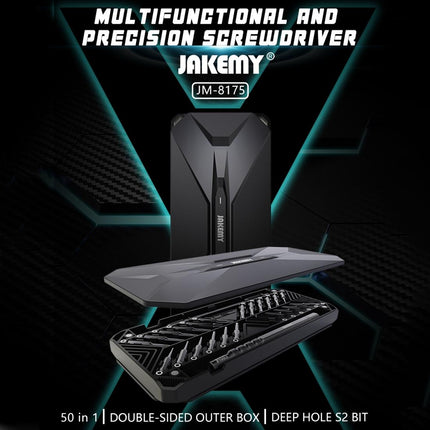 Jakemy 50-In-1 Double-Sided Precision Screwdriver Set