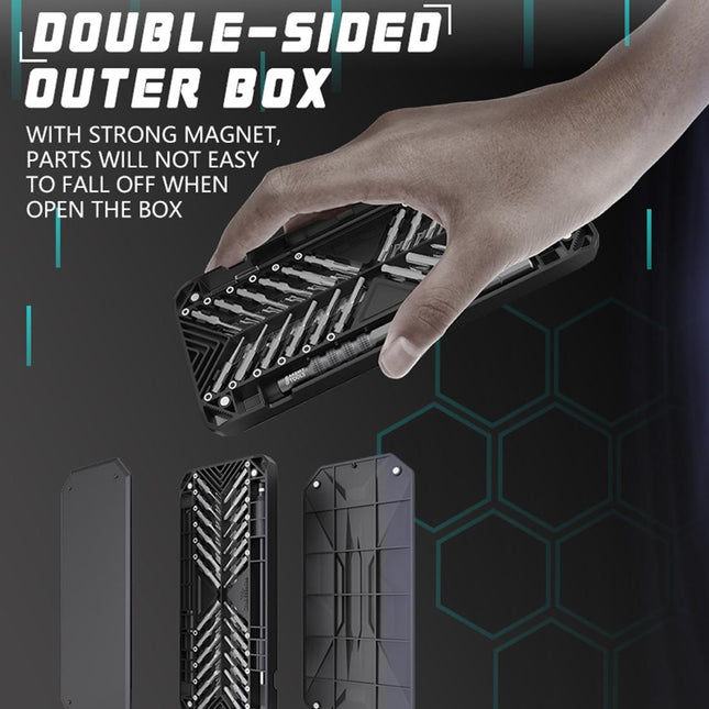 Jakemy 50-In-1 Double-Sided Precision Screwdriver Set