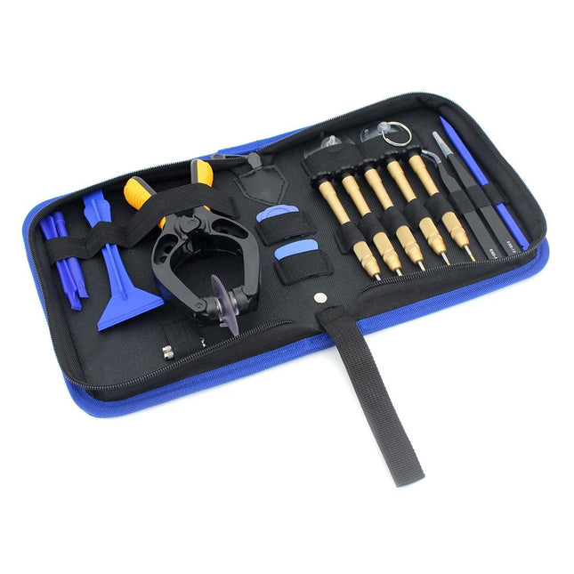 19-In-1 Multi-Functional Repair Tool Set With Bag
