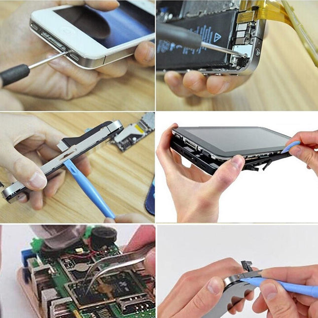 60-Piece Mobile Phone Repair Tool Kit With Sim Card Adapter Set