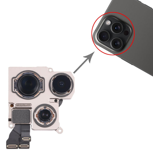 Rear Camera For Iphone 15 Pro - High Quality