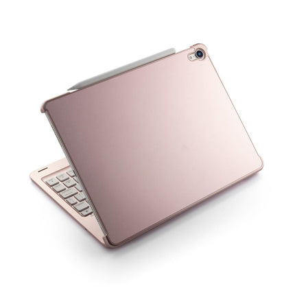Wireless Bluetooth Keyboard Case For Ipad Pro 11 2018 - Rose Gold Colourful Backlight
