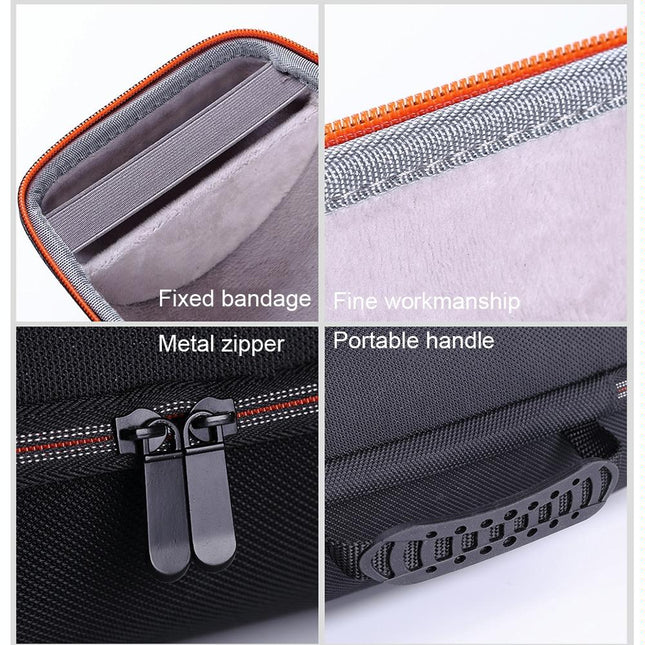 Shockproof Eva Storage Bag For Jbl Xtreme2 Speaker - Black