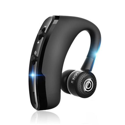 V9 Wireless Bluetooth Headset With Mic For Drivers - Black
