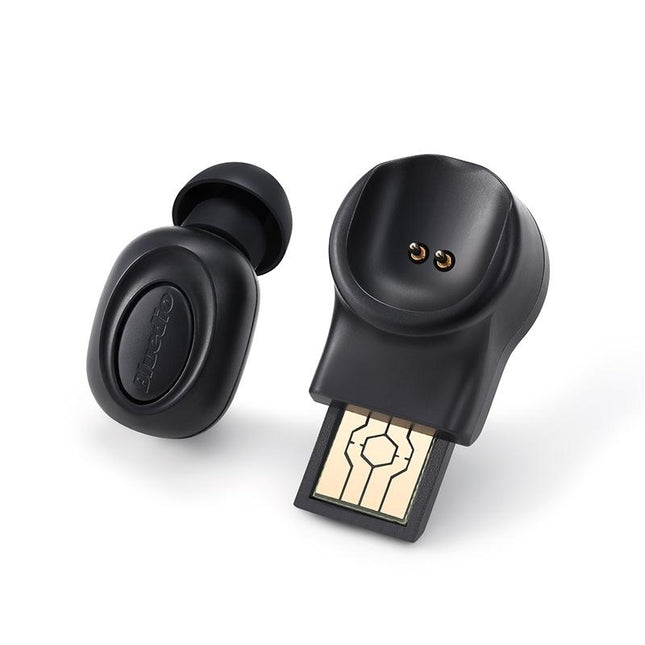 Wireless In-Ear Headset With Usb Cable - Black 5.0