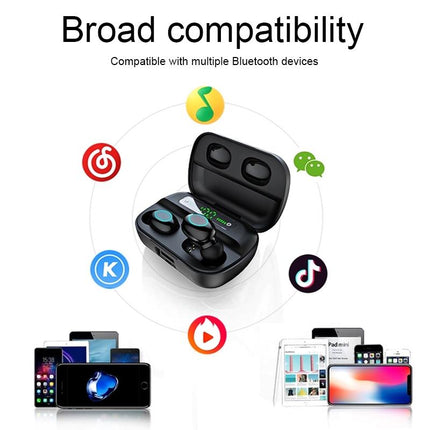 Wireless Touch Earbuds With Magnetic Charging Case